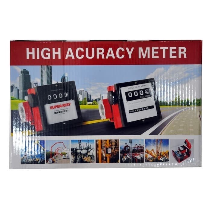 Meteran Solar 4 Digit 1.5&quot; | Flow Meter 1.5&quot; 4 Digits