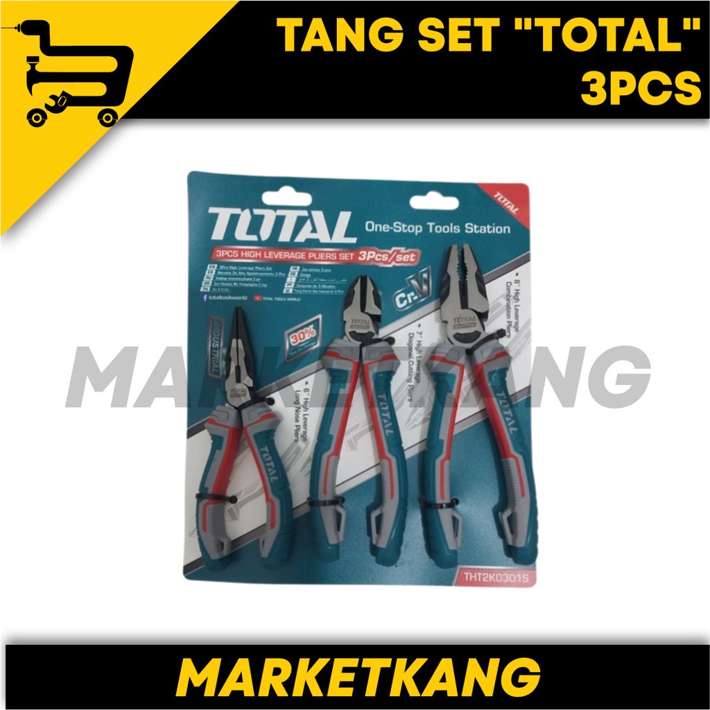 TANG SET "TOTAL" 3PCS