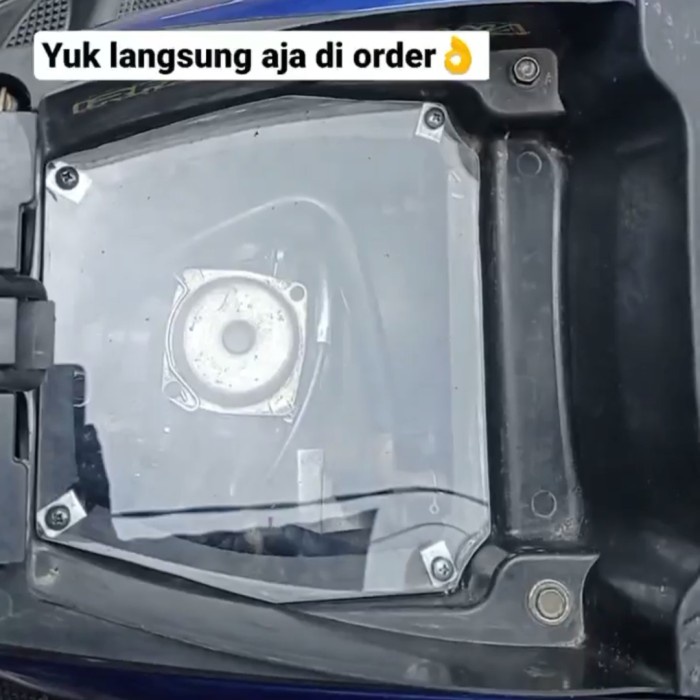 langsung order saja] akrilik costume bagasi mio sporty mio small bagasi mio sporty mio