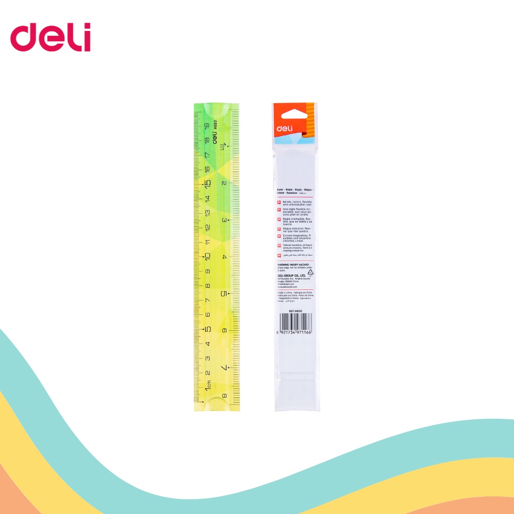 

GARISAN 20 CM FLEXIBLE DELI H-650 (1 PCS)