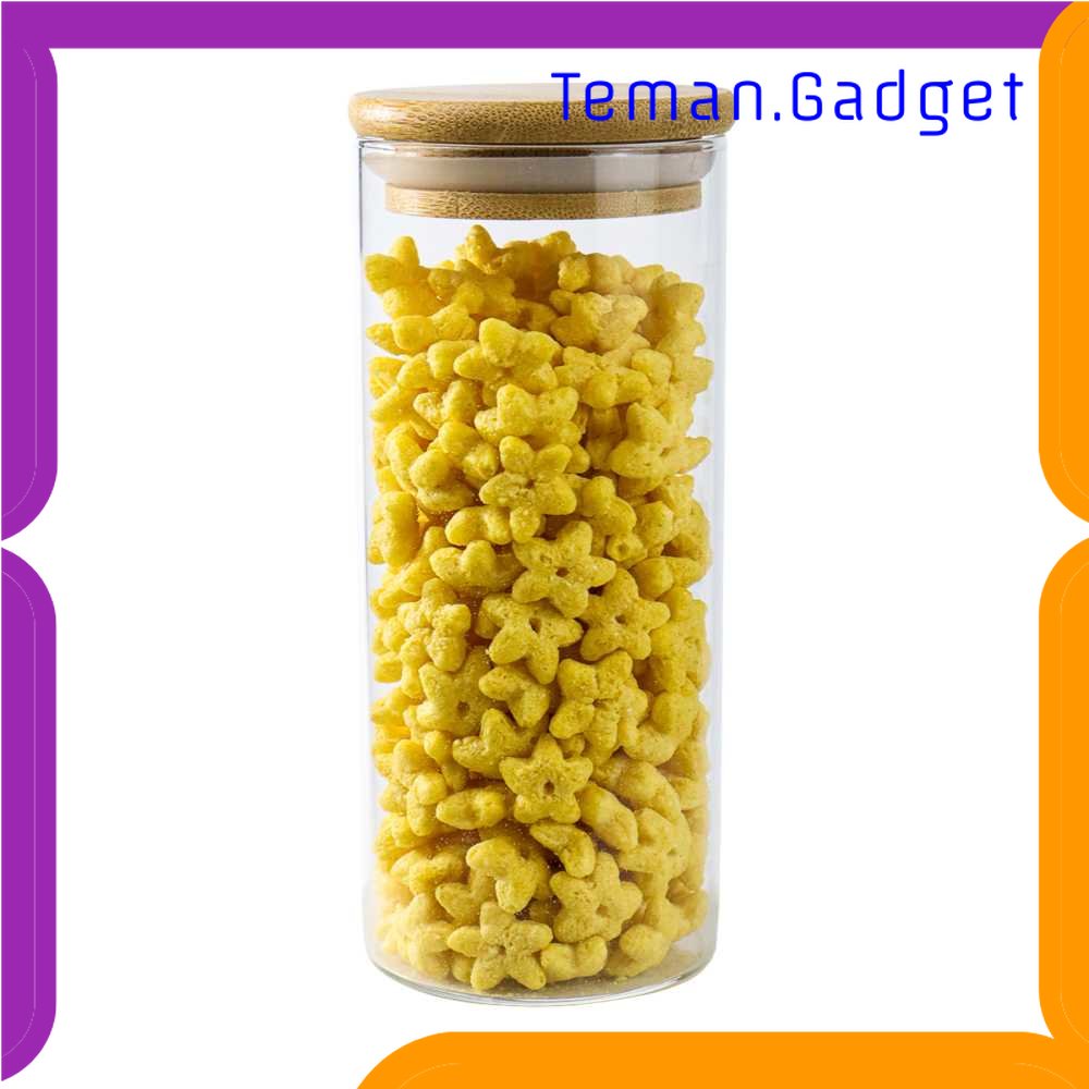 TG - DPR One Two Cups Toples Kaca Penyimpanan Makanan Glass Jar - GH1270