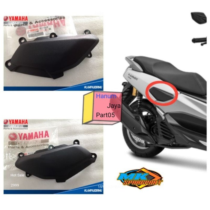 Cover tutup Body kecil Belakang samping Nmax Old 2015-2019 Ori