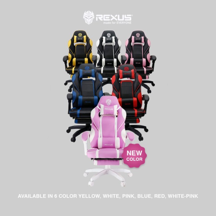 Kursi Rexus Rgc R60 Gaming Chair / Kursi Gaming