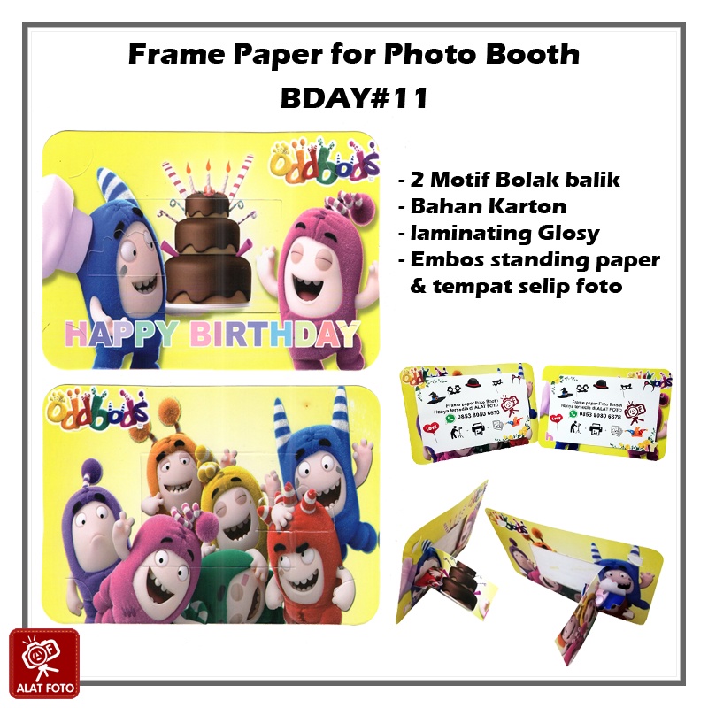 Frame Paper Photo Booth 4R BDAY#11