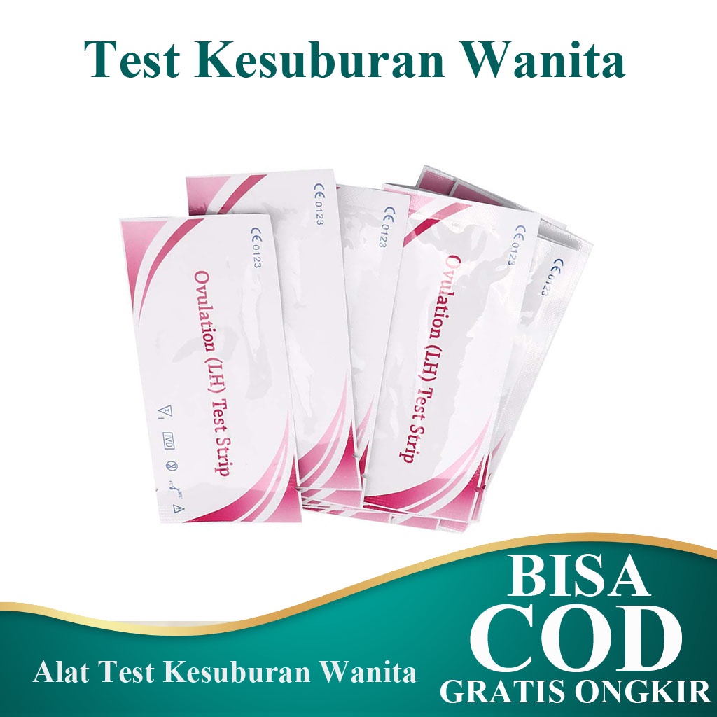 Ovulation (LH) Test Strip - Tes Untuk Mendeteksi Kesuburan - LH Test Ovulation - Ovulation Strip