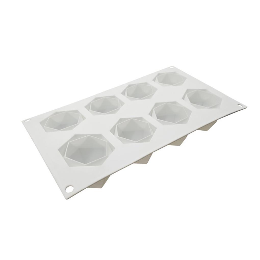 8-rongga Mousse Kue Cetakan Es Krim DIY Baking Coklat Ice Tray Bakeware DIY Baking Mold