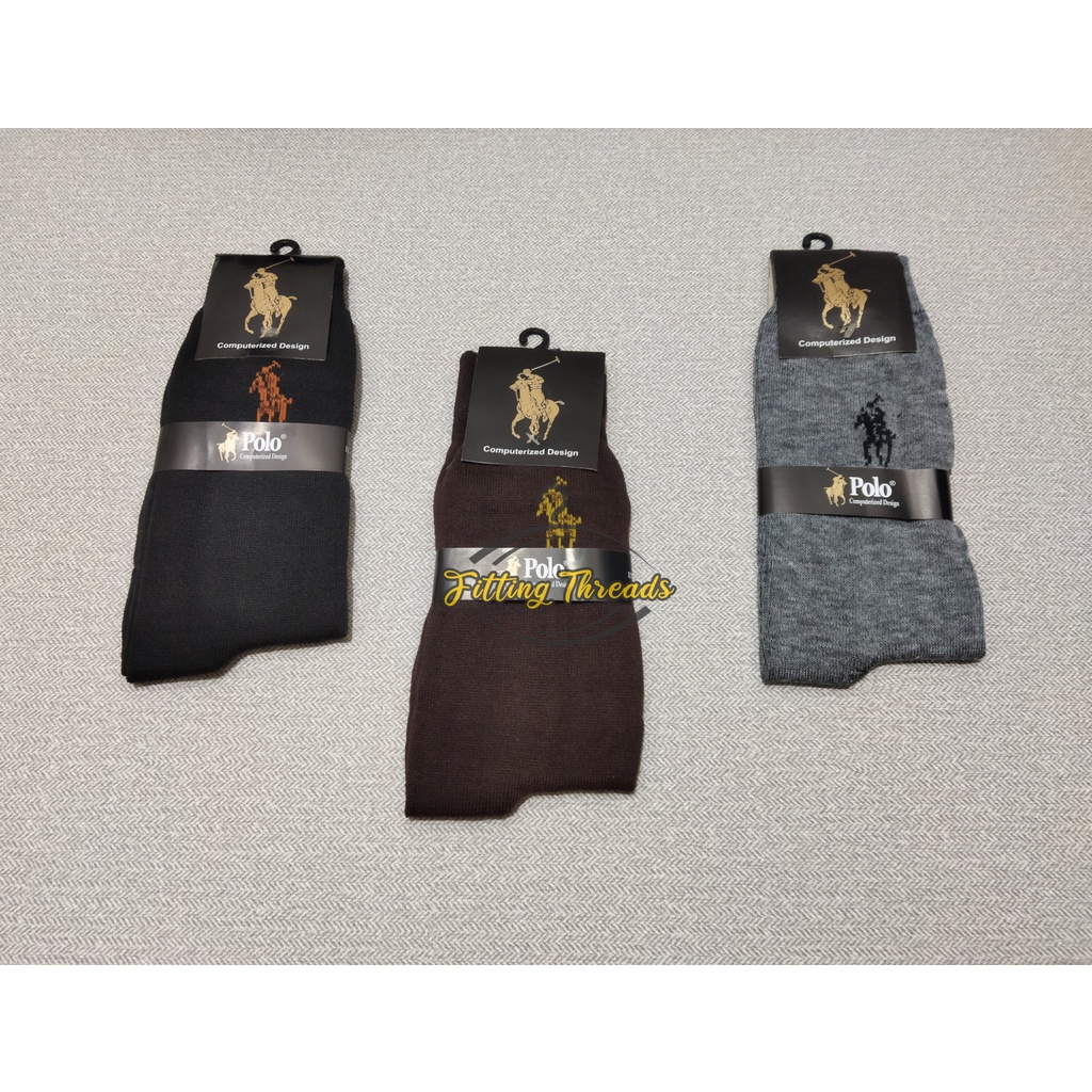 Kaos Kaki Kerja Pria Dewasa / Kaus Kaki Kerja Sebetis Motif Polo / Kaos Kaki Kantor Cowok