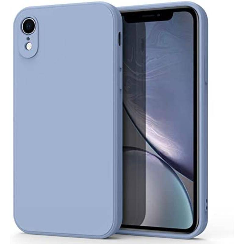 Untuk Iphone6 6s 6s 78 Plus Se2020 2022 Silikon Lembut Shockproof Liquid Bumper Cover Dengan Lapisan Microfiber Penuh Tertutup Soft Gel Karet Case Cover Untuk iPhone X XS Max XR