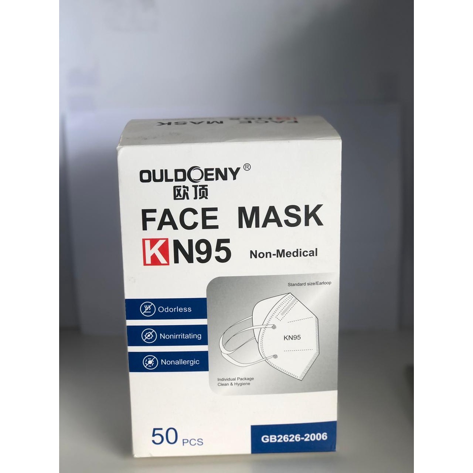 MASKER KN95 ISI 50 // FACE MASK KN95