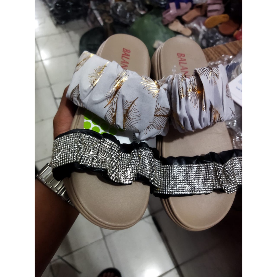 SANDAL SELOP JELLY WANITA DEWASA TERBARU 1992-A5 (36-37) SANDAL WANITA KOREAN STYLE TERBARU SANDAL JISSO