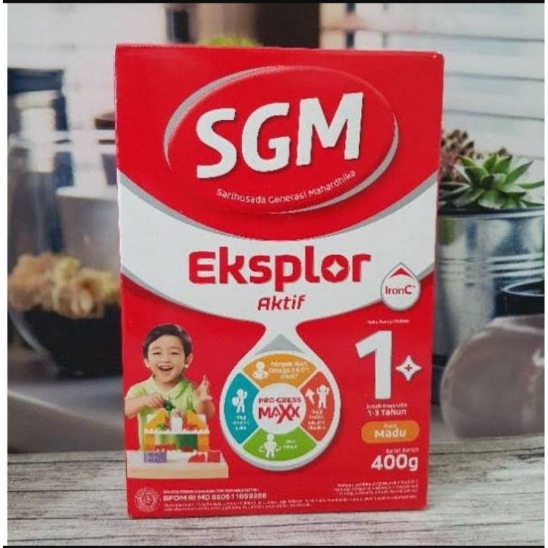 

SGM EKSPLOR 1+ MADU VANILA 400 GRAM / SUSU MURAH / SUFOR SUSU FORMULA / VIRAL