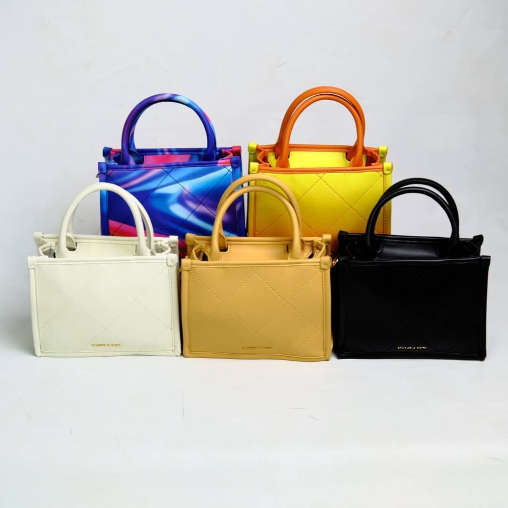 [7.7 Boombastis Sale⚡] - TAS SELEMPANG WANITA BRANDED CK SQUARE SLING BAG CK957 PREMIUM IMPORT