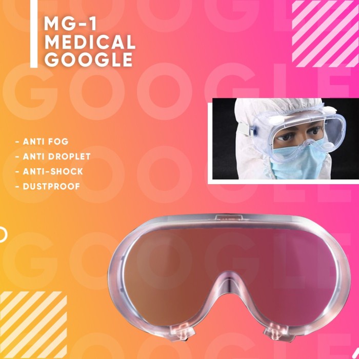 Kacamata Google Woodpecker untuk APD / Medical Goggle Anti Fog - Hijau