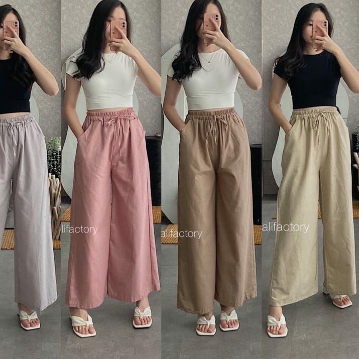 WIDI KULOT PANTS //KULOT SERUT LINEN RAMI