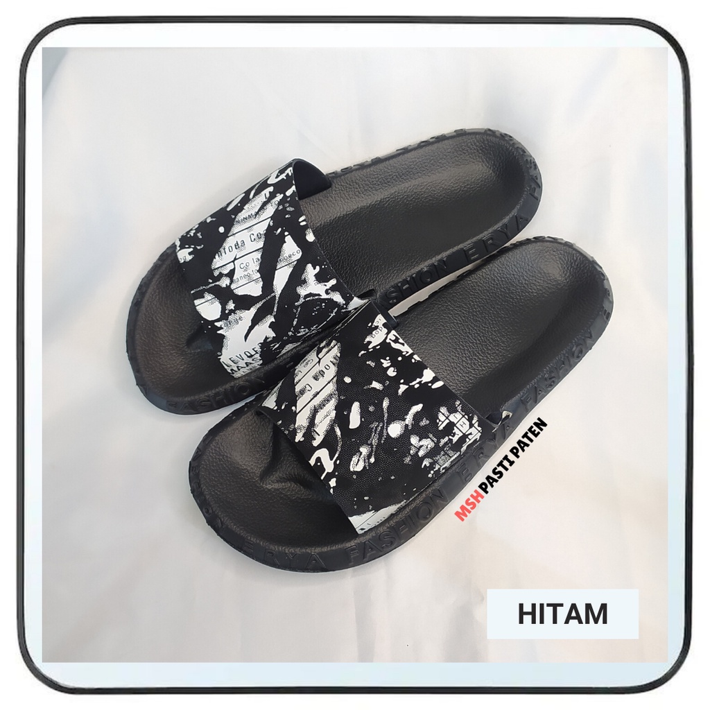 Sandal Slide Anak Size 36-40 Sandal Slipper Karet Sandal Anak Pria