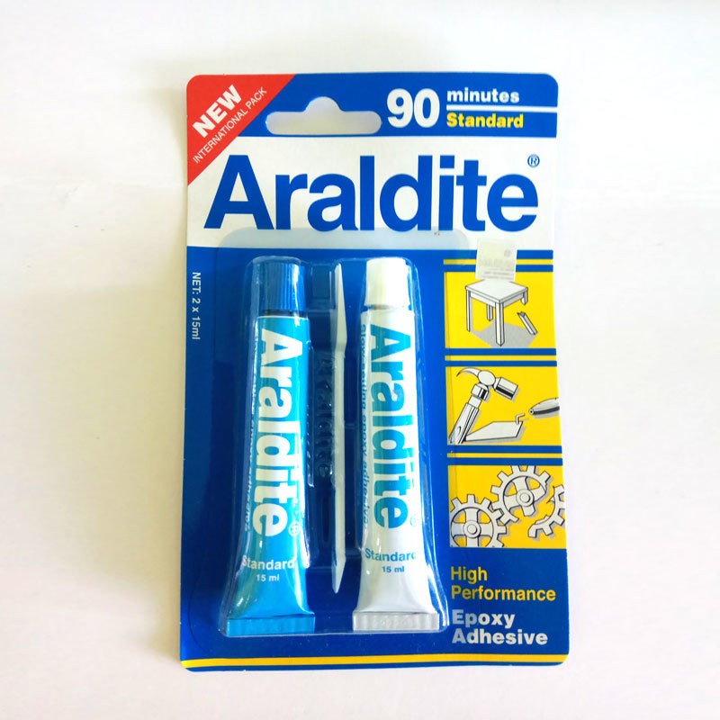 

Araldite Epoxy Adhesive / Lem Besi 90 Minutes Standard 30 ML