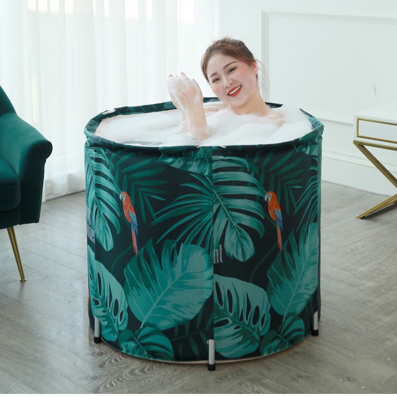 Kolam Buthtub Bak Mandi Lipat Bak Rendam Portable Folding Buthtub Mandi Spa