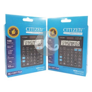 

Kalkulator / Calculator CITIZEIV MJ-120T Plus Superior 12 Digits Check & Correct