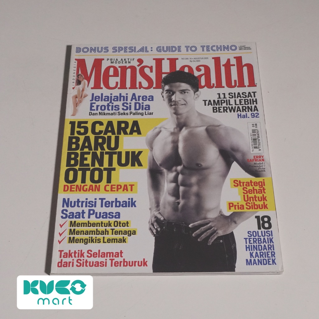 Majalah Men's Health No. 08/XI (Agustus 2011)