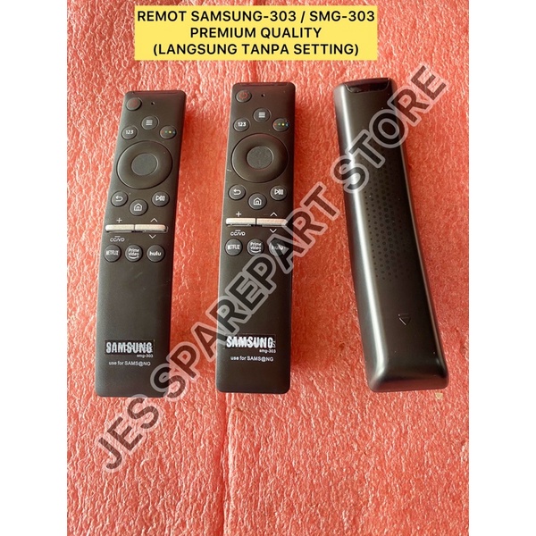 REMOT SAMSUNG-303 / SMG-303 PREMIUM QUALITY TV LED SMART TV ANDROID SAMSUNG (LANGSUNG TANPA SETTING)