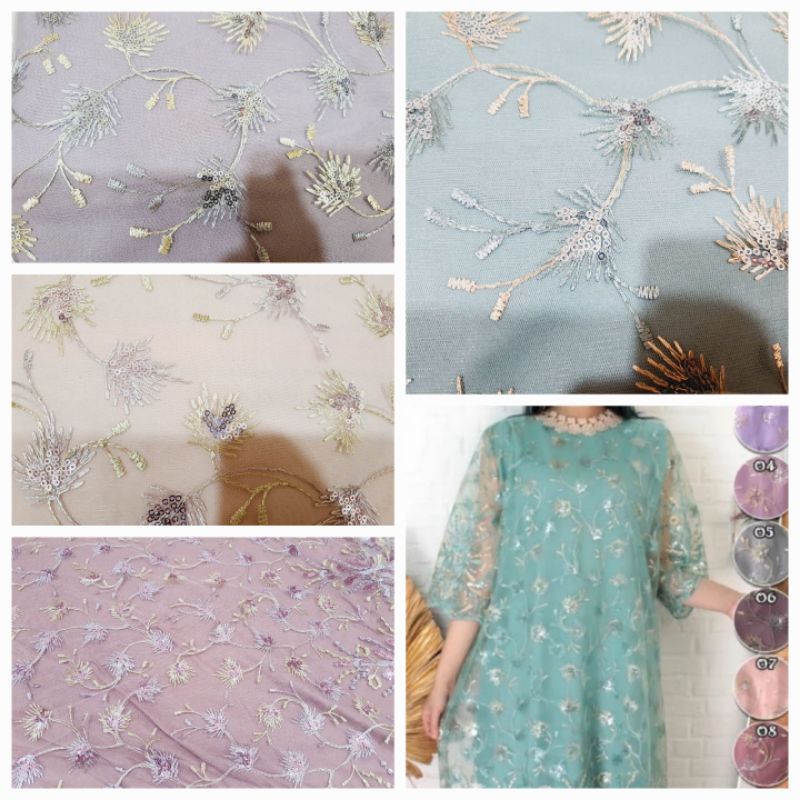 dress tile jumbo/dress brokat ld 120/dress tile ld 120/dress pesta ld 120/gaun pesta ld 120/baju iml