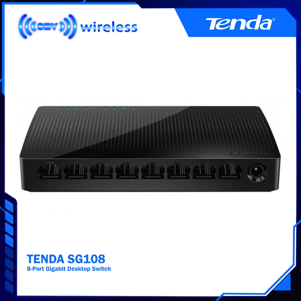 Tenda SG108 8-Port Gigabit Desktop Switch