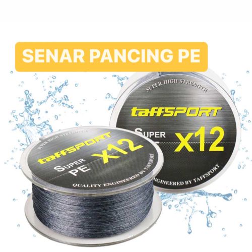 SENAR PANCING SUPER PE X12 SENAR PANCING SUPERKUAT PE BRAIDED 300 METER