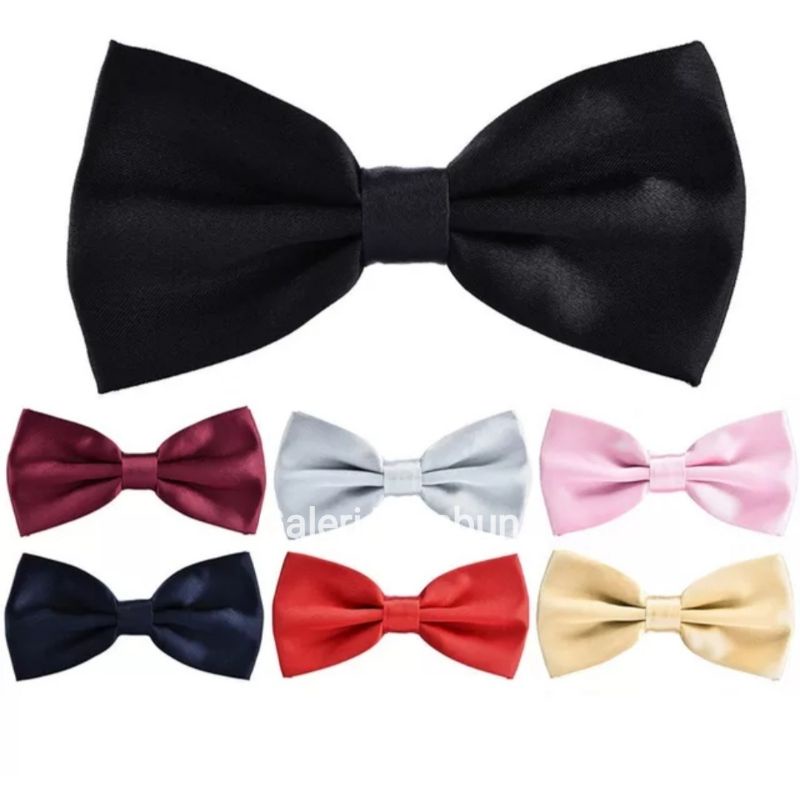 BOWTIE DASI KUPU KUPU PRIA DEWASA POLOS