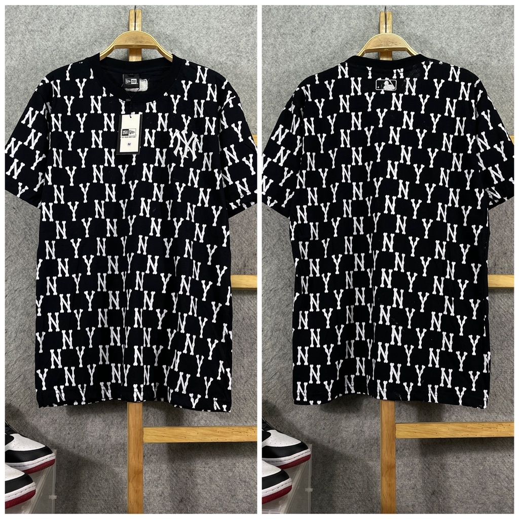 Kaos New Era x NY Yankees Fullprint Bordir Premium Full Tag