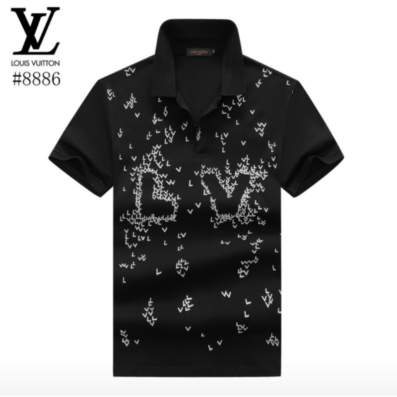 kaos polo branded Lv8886 / kaos kerah pria import / kaos polo best seller