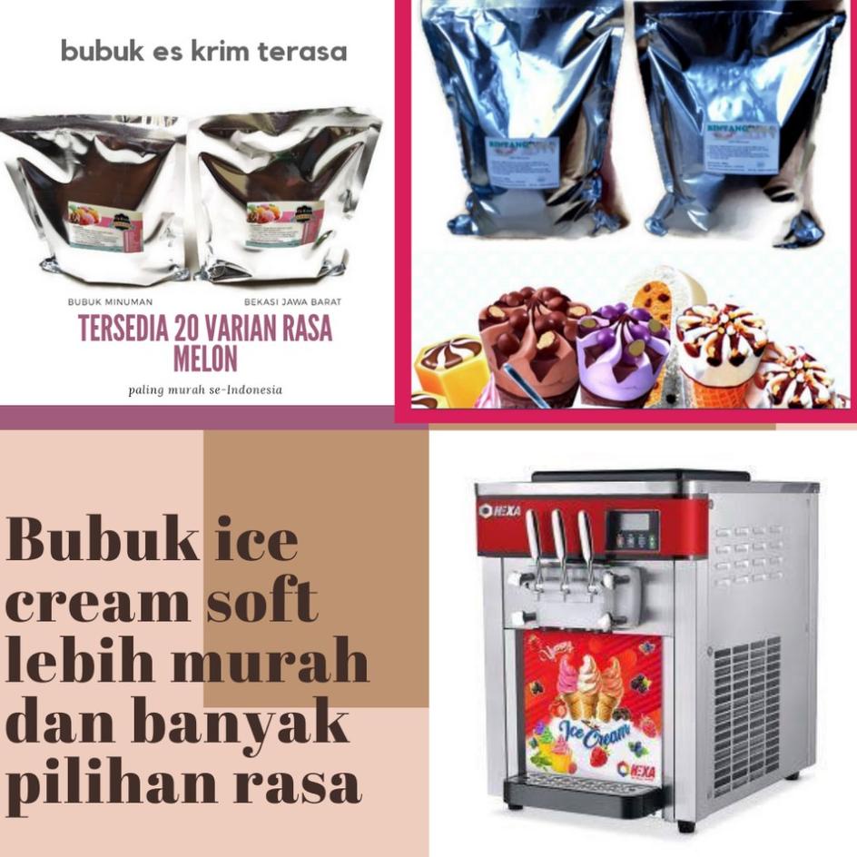 

ORIGINAL% Bubuk ice cream 1 kg / bubuk es krim / powder ice cream 1 kg / ice cream