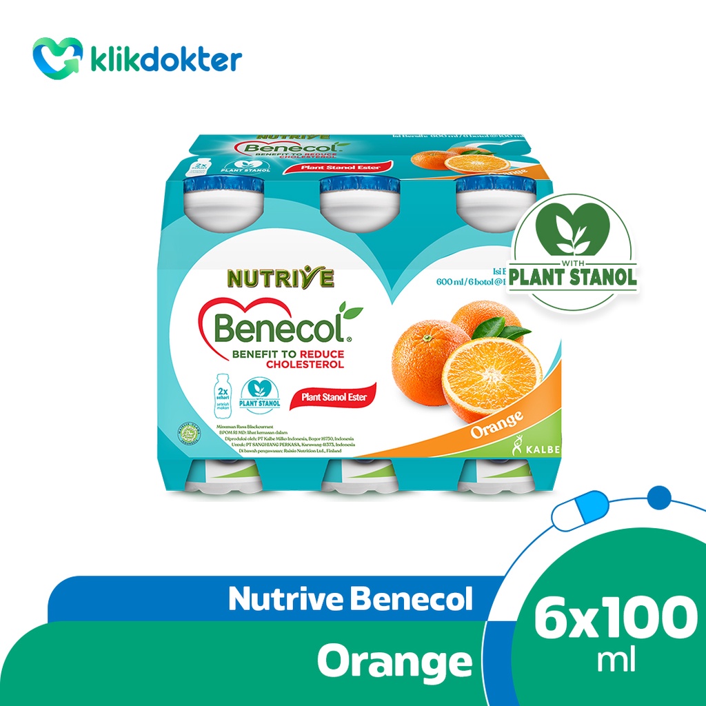 

Nutrive Benecol Orange 6x100ml