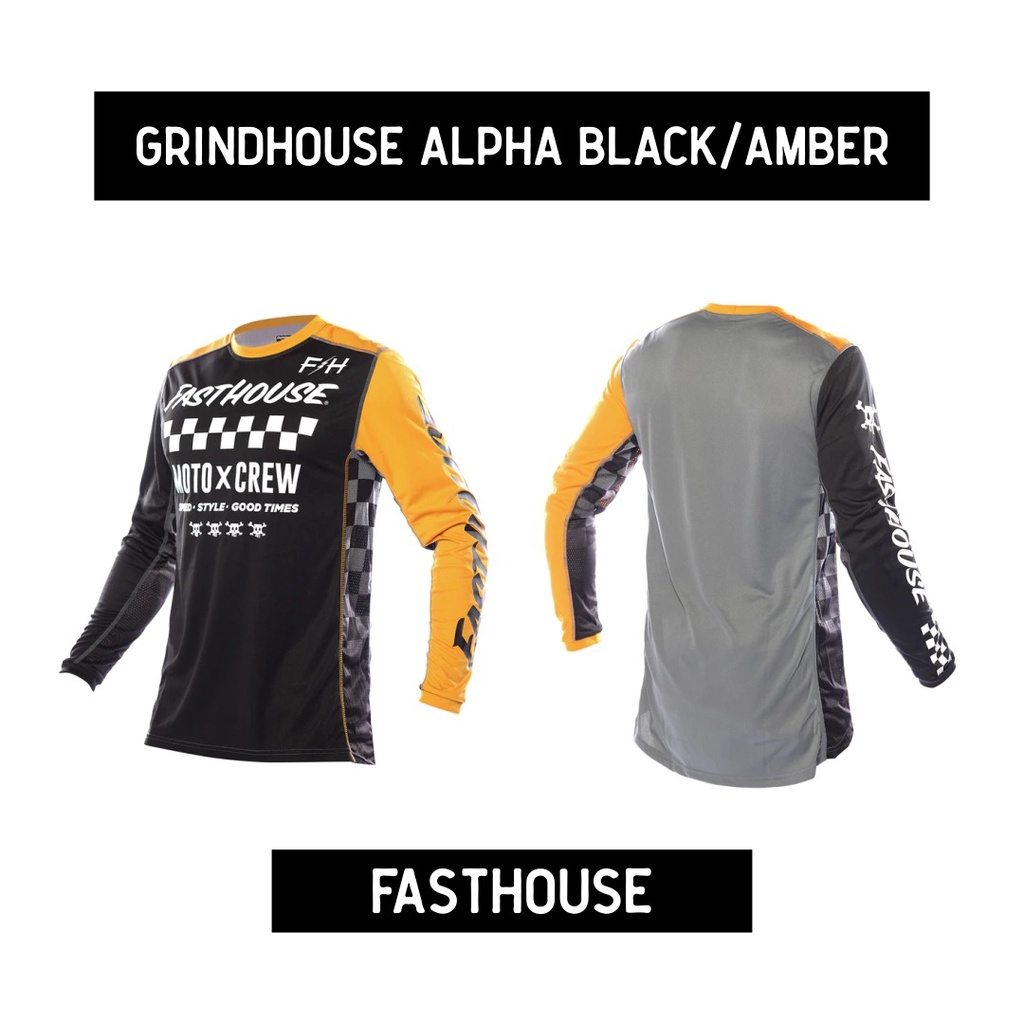 JERSEY MTB  FASTHOUSE GRINDHOUSE ALPHA . Jersey trail & Gowes / baju Motocross & MTB