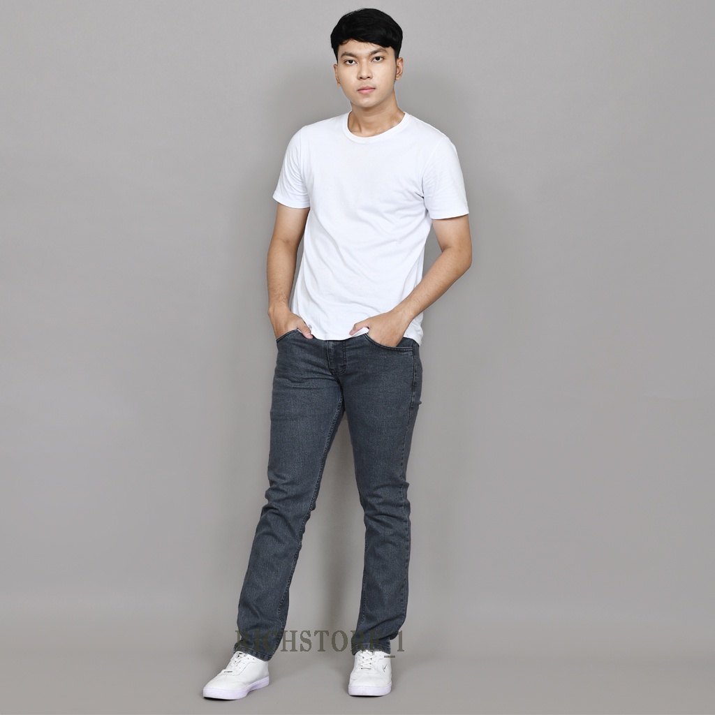 Celana jeans pria / celana jeans slimfit / jeans skinny / celana jeans panjang / jeans rich