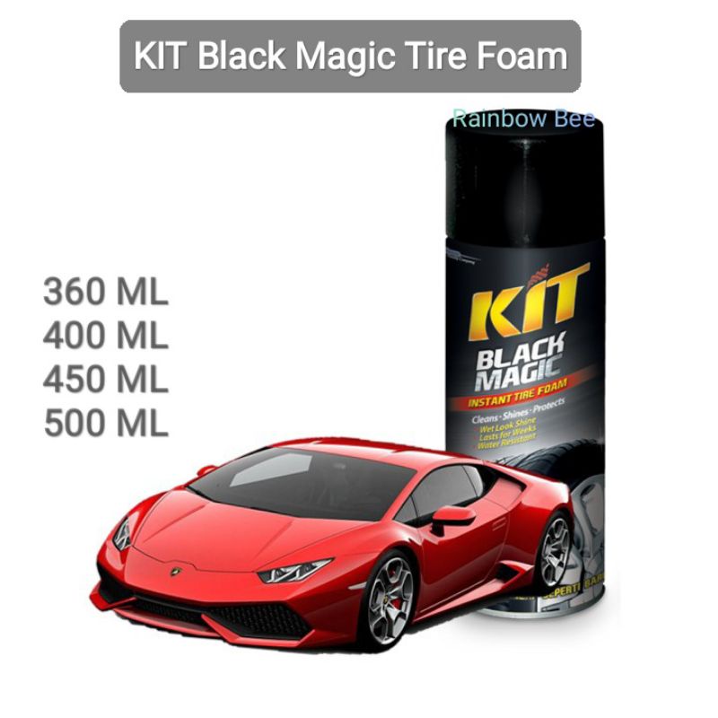 Jual Kit Black Magic Tire Foam 500ml / 450ml / 400ml / 360ml Shopee