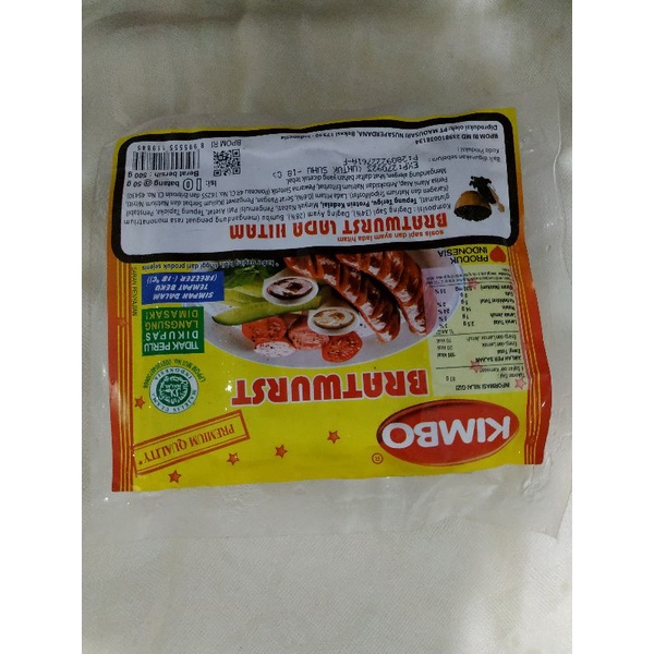 

KIMBO SOSIS LADA HITAM ISI 10 BERAT 500Gr