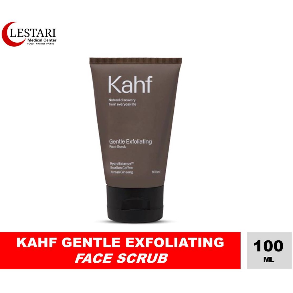Jual Kahf Gentle Exfoliating Face Scrub 100ml Shopee Indonesia