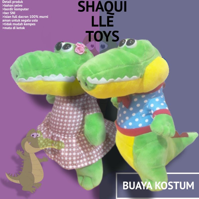 Boneka buaya / boneka buaya kostum / buaya kostum