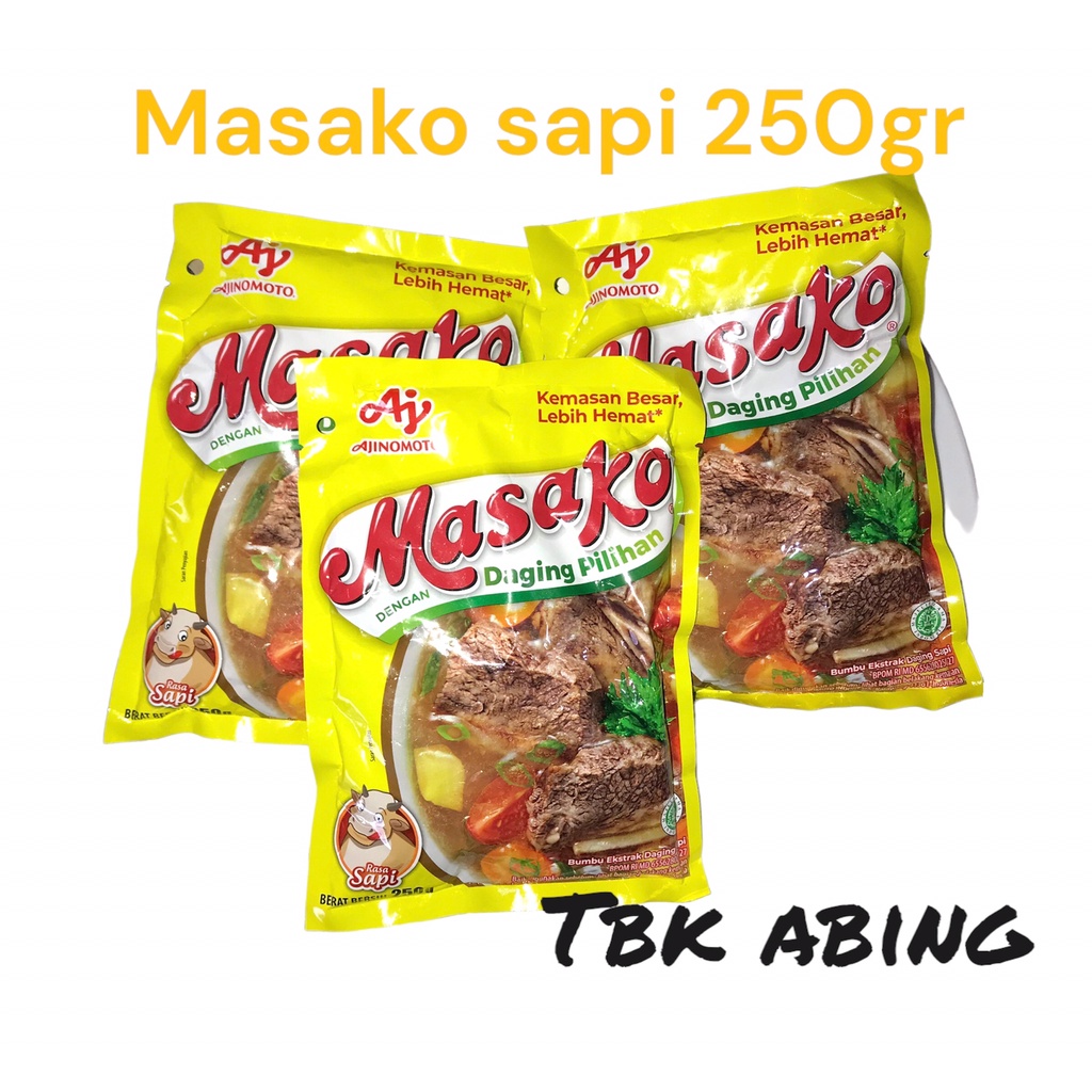 

Masako Sapi 250gr