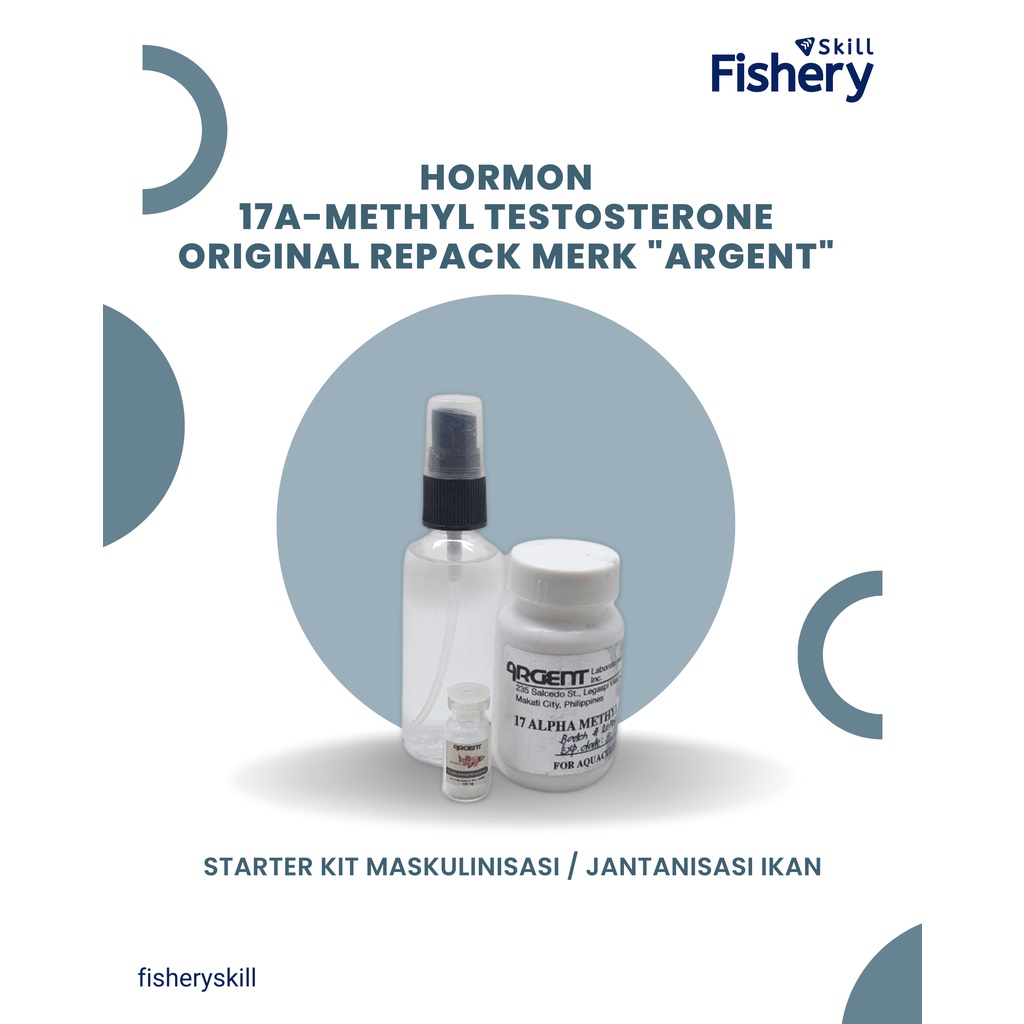 Hormon testosteron ikan 17 a metil testosteron hormon jantanisasi ikan 100mg / 17 alpha MT Testoster