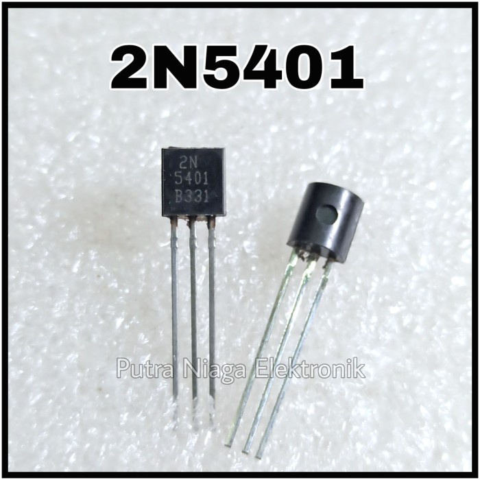Transistor 2N5401 PNP TR 2N 5401 T0-92 putr4n14