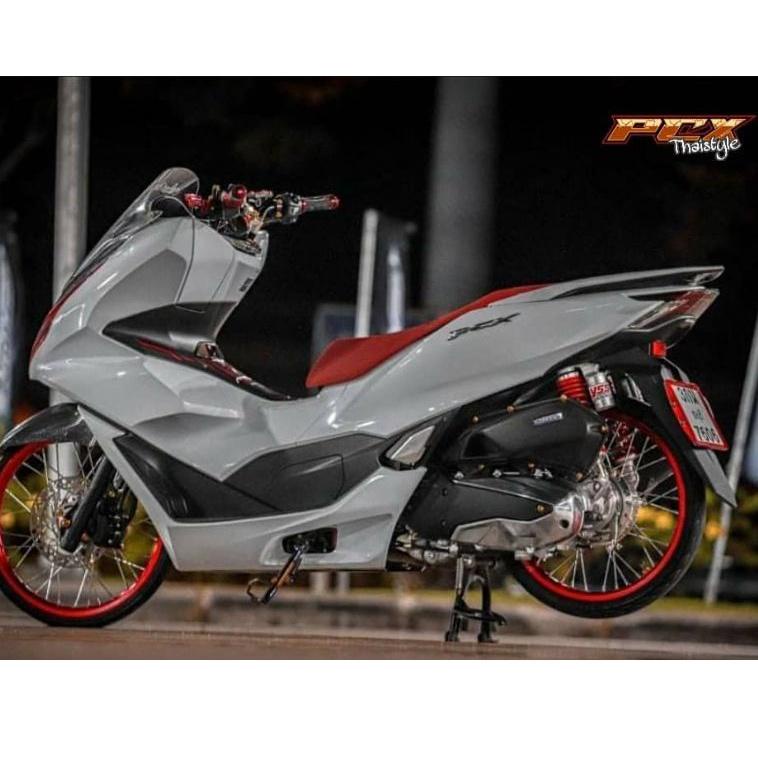 Produk Terkini.. JOK PCX 150 /160 anti jinjit  papas tulang 1 set jok tinggal pasang ORIGINAL #JOK M