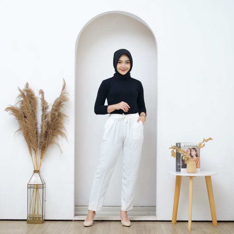 Luna serut crinkcle airflow// luna baggy pants// crinkcle premium