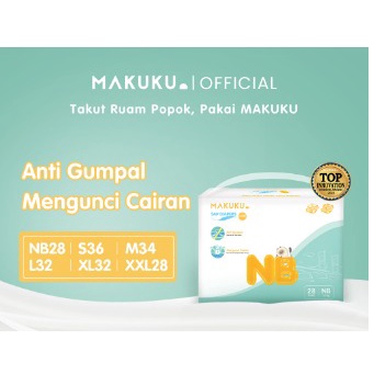 MAKUKU Air Diapers SAP Comfort+ Tape NB 28 S 36