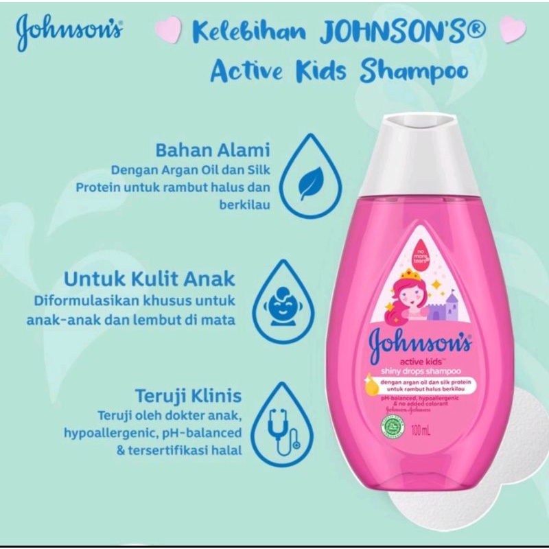 JOHNSON'S Baby Hair &amp; Body Baby Bath 100/200ml