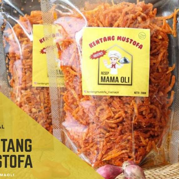 

Stok terbaru Promo.. kentang Mustofa kering kentang Mustofa original pedas manis 200gr buruan