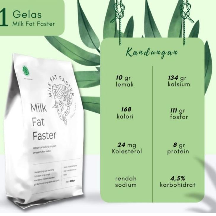 

Serbuuu ❁ Susu bubuk Kambing Etawa Fat 500gr..