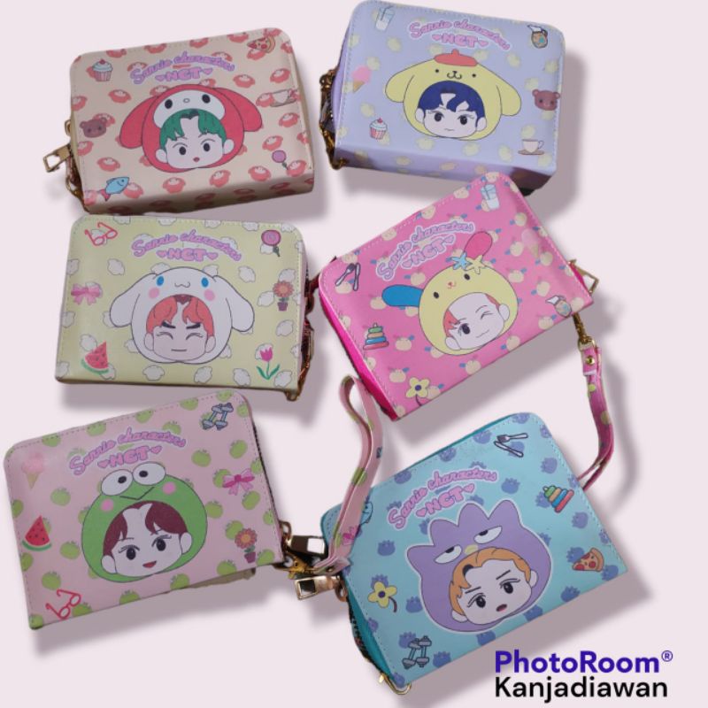 Dompet NCT Sanrio Purse Sanrio NCT Wallet Dompet Koin NCT