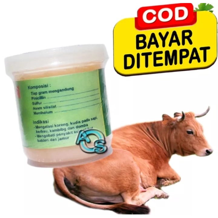 Obat Sapi Koreng Budug Anti Gatal Jamur Kambing Kerbau Salep PINICILLIN Cream Fast And Effective