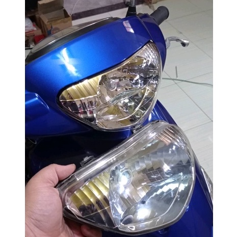 LAMPU DEPAN REFLEKTOR HEADLAMP MIO SPORTY 2003 2004 2005 2006 2007  REFLEKTOR MIO NEW